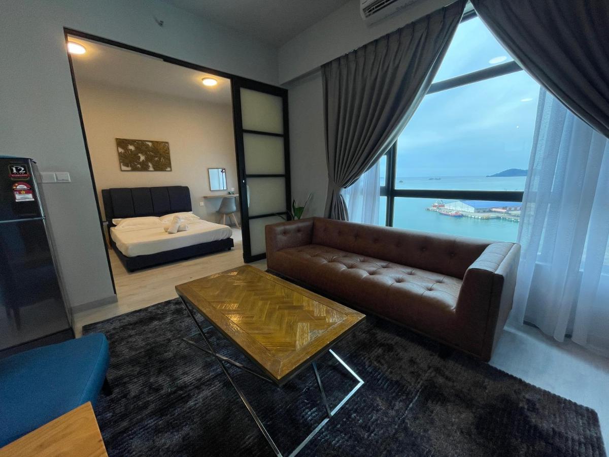 Seaview Luxury Condo Homestay 2Bed 2Bath Jesselton Quay By R2 Residence コタキナバル エクステリア 写真
